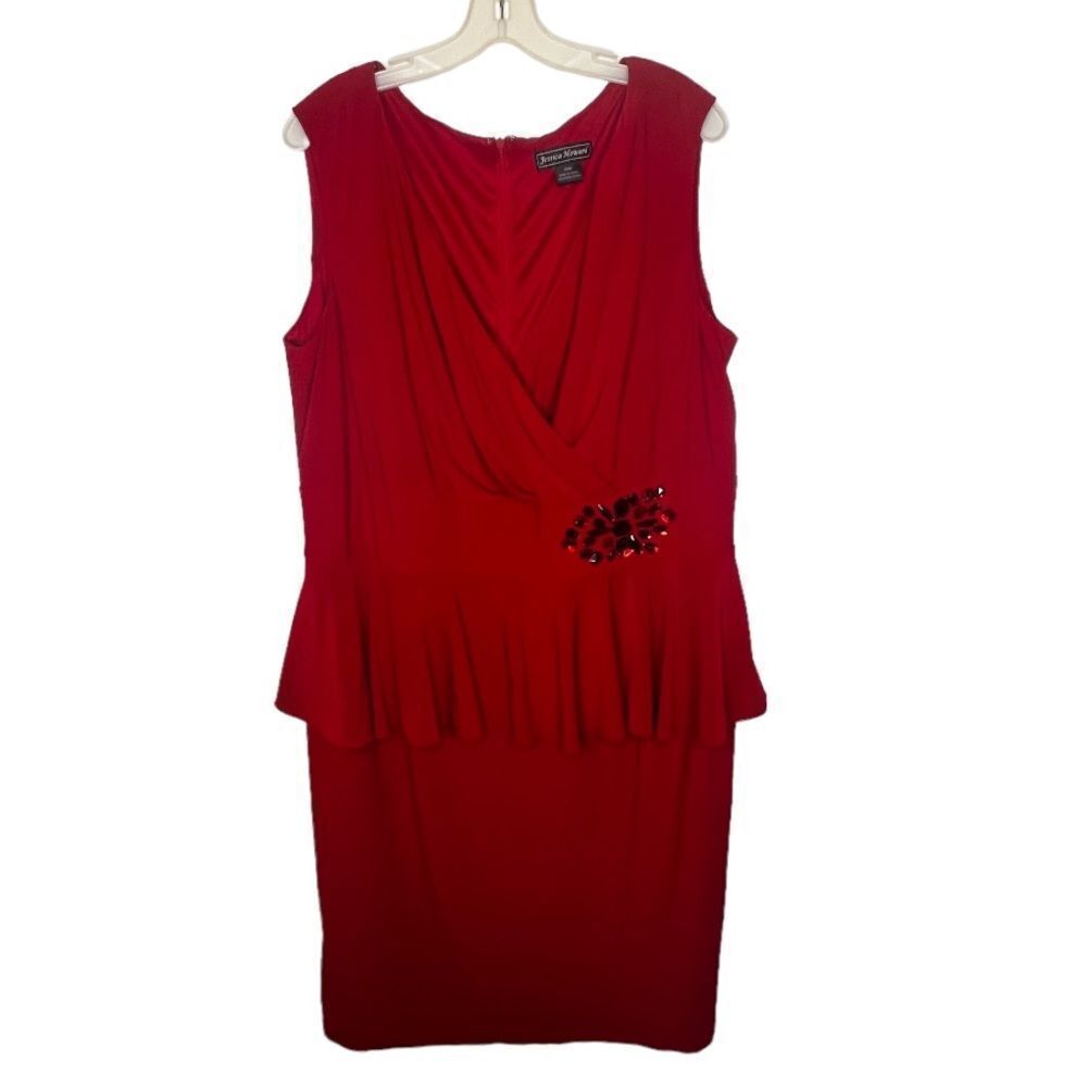 Jessica Howard Red Dress nwt